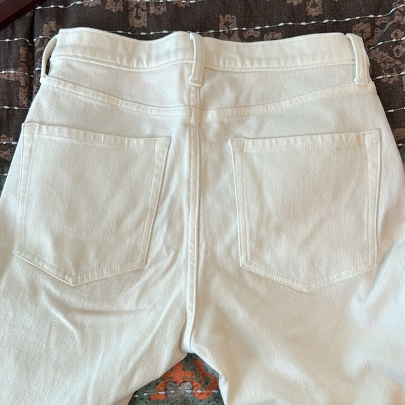 Banana Republic White High-Slim Premium Denim Sz 27 - Picture 4 of 7